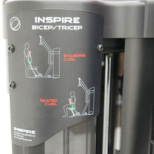 Load image into Gallery viewer, Inspire Bicep/Triceps - Dual Weight Stack

