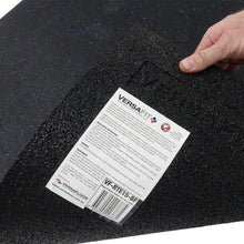 Load image into Gallery viewer, Home &amp; Fitness Rubber Flooring Tile 1M x 1M x 15MM with 6% Blue Fleck

